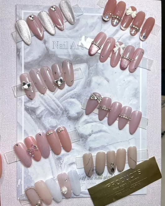 [젤 네일] 원퐁 정액 디자인 코스 [젤 네일 오프 포함] (120분)
